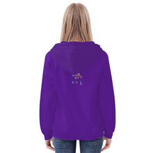 Load image into Gallery viewer, Women&#39;s All Over Print Zip Hoodie
