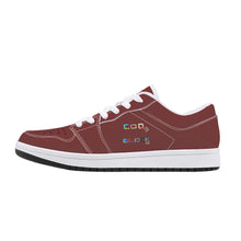 Load image into Gallery viewer, Mens Low Top Leather Sneakers
