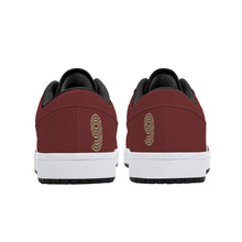Load image into Gallery viewer, Mens Low Top Leather Sneakers
