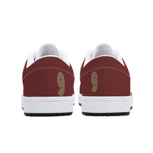 Load image into Gallery viewer, Mens Low Top Leather Sneakers
