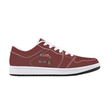 Load image into Gallery viewer, Mens Low Top Leather Sneakers
