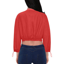 Load image into Gallery viewer, Women&#39;s Chiffon Cropped Jacket (Model H30)
