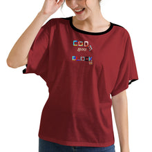 Load image into Gallery viewer, Women&#39;s Batwing Sleeve T-Shirt (Model T44)
