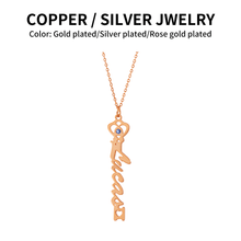 Load image into Gallery viewer, Infinitely in Love Key Pendant
