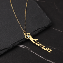 Load image into Gallery viewer, Infinitely in Love Key Pendant

