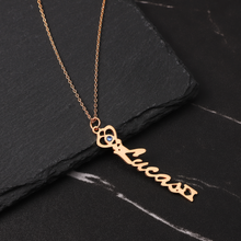 Load image into Gallery viewer, Infinitely in Love Key Pendant
