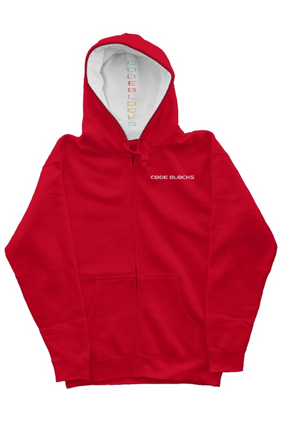 Independent Zip Heavyweight Hoodie – CODEBLOCKS-CLOTHING