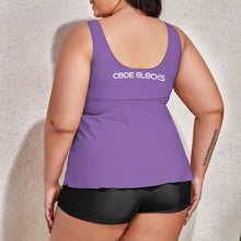 Load image into Gallery viewer, Women&#39;s split swimsuit fat model
