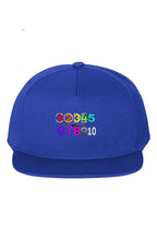 Load image into Gallery viewer, 5-Panel Cotton Twill Snapback Cap
