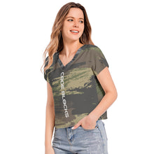 Load image into Gallery viewer, Batwing Sleeve V-Neck Top
