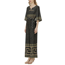 Load image into Gallery viewer, Dolman Sleeve Belted Wide Leg Jumpsuit

