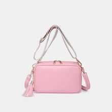 Load image into Gallery viewer, Tassel PU Leather Crossbody Bag
