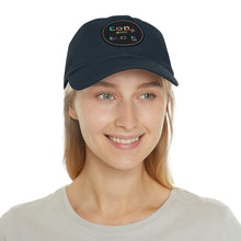 Load image into Gallery viewer, Dad Hat with Leather Patch (Round)
