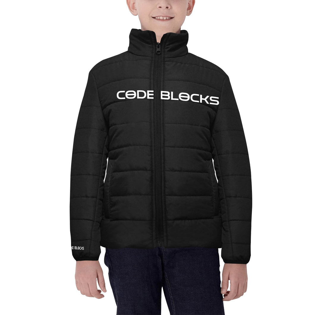 Kid's stand collar padded jacket(H41)