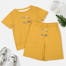 Load image into Gallery viewer, Large short sleeved Shorts Set
