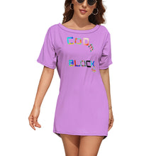 Load image into Gallery viewer, Round Neck Doll Sleeve Loose T-Shirt

