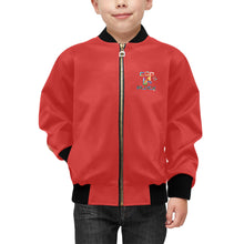 Load image into Gallery viewer, Kids&#39; Bomber Jacket with Pockets (H40)
