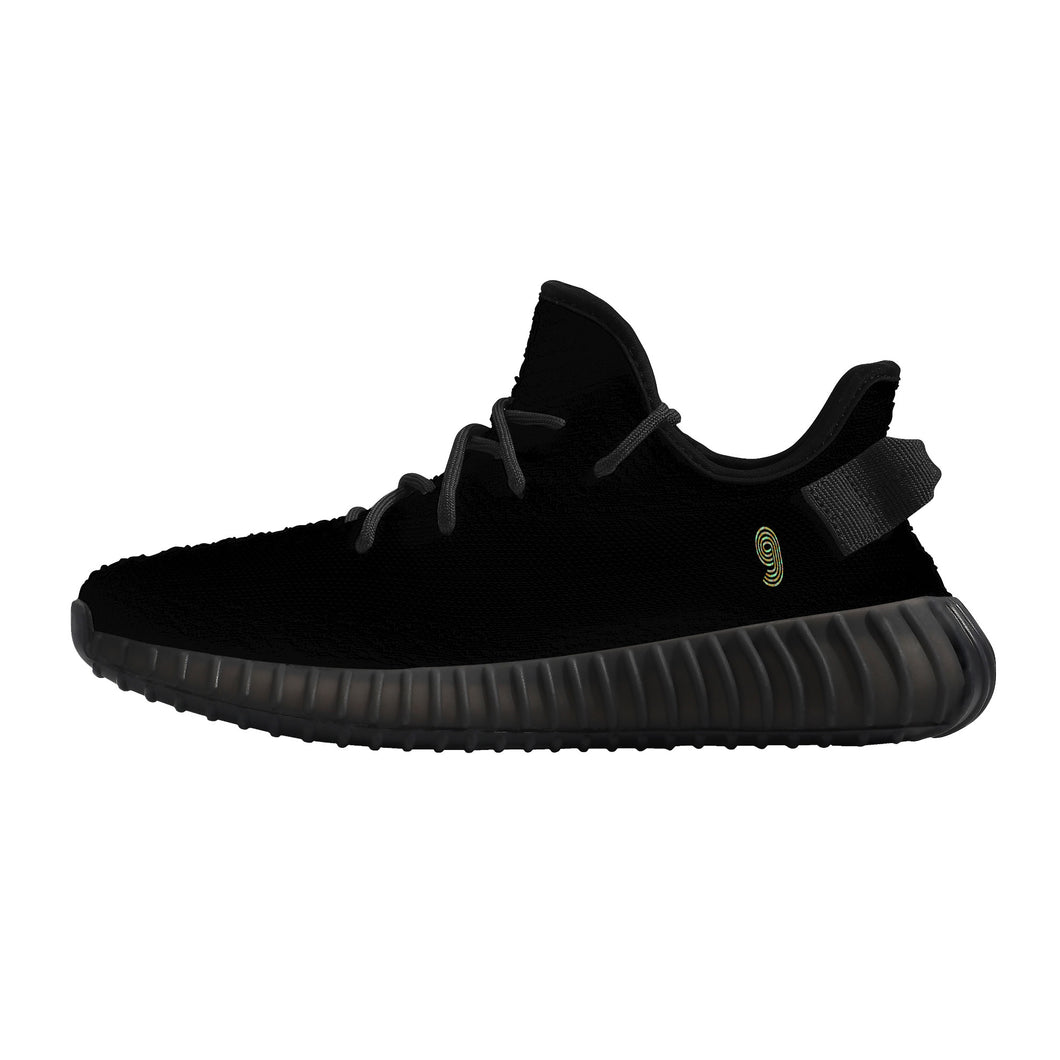 D14 Breathable Mesh Knit Sneaker - Black
