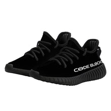 Load image into Gallery viewer, D18 Kids Mesh Knit Sneaker - Black
