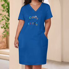 Load image into Gallery viewer, Loose pocket dress

