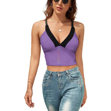 Load image into Gallery viewer, Ladies V-Neck Slim Fit Camisole Top
