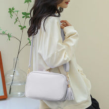 Load image into Gallery viewer, Tassel PU Leather Crossbody Bag
