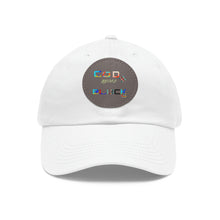 Load image into Gallery viewer, Dad Hat with Leather Patch (Round)
