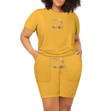 Load image into Gallery viewer, Large short sleeved Shorts Set
