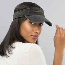 Load image into Gallery viewer, Denim visor
