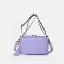 Load image into Gallery viewer, Tassel PU Leather Crossbody Bag
