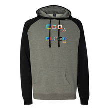 Load image into Gallery viewer, Independent Trading Co. IND40RP Raglan Hooded Sweatshirt
