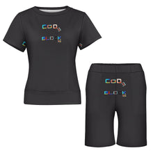 Load image into Gallery viewer, Large short sleeved Shorts Set
