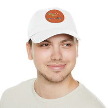 Load image into Gallery viewer, Dad Hat with Leather Patch (Round)
