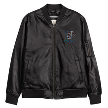 Load image into Gallery viewer, Leather Bomber Jacket
