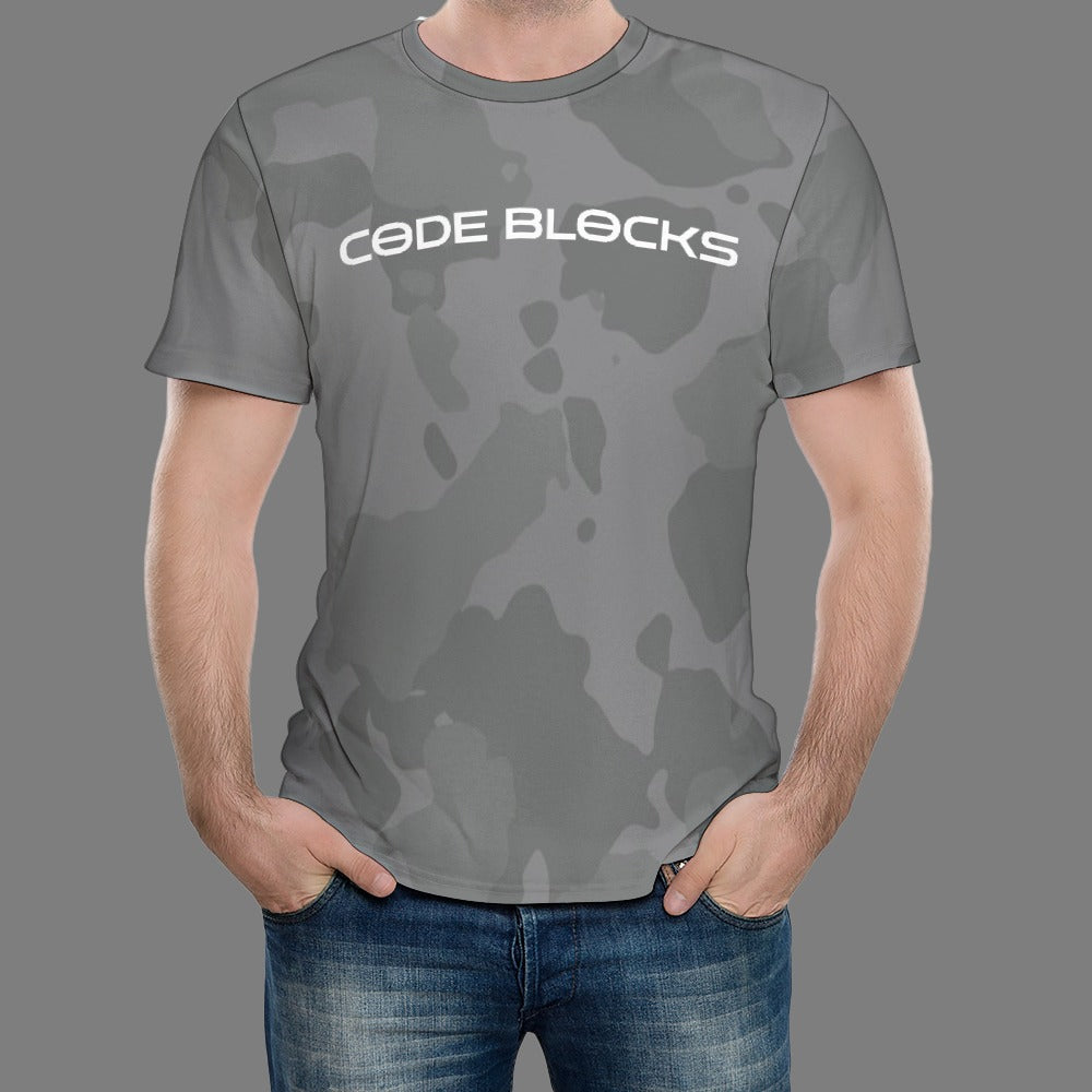 Men's Fully Printing T-Shirt – CODEBLOCKS-CLOTHING