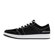 Load image into Gallery viewer, D15 Low-Top Synthetic Leather Sneakers - White
