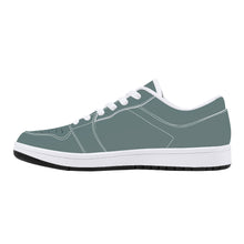 Load image into Gallery viewer, D15 Low-Top Synthetic Leather Sneakers - White
