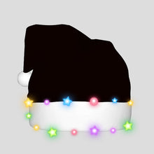 Load image into Gallery viewer, Adult Plush Glowing Christmas Hat
