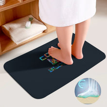 Load image into Gallery viewer, Coral velvet floor mat three-piece set
