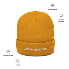 Load image into Gallery viewer, Ribbed knit beanie

