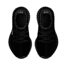 Load image into Gallery viewer, D18 Kids Mesh Knit Sneaker - Black
