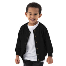Load image into Gallery viewer, Toddler Organic Bomber Jacket

