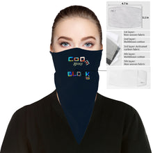 Load image into Gallery viewer, D5 Printed Snood Scarf/Bandana
